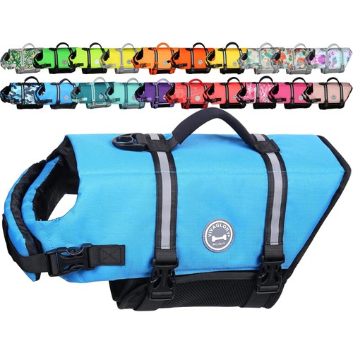 Hunde schwimmweste blau - schwimmweste, xl